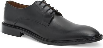 Bruno Magli Vito Plain Toe Derby in Black Leather at Nordstrom, Size 11.5