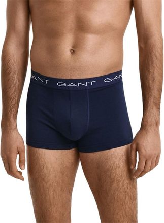 GANT Stretch-boxershorts voor heren (set van 3) (Zwart)