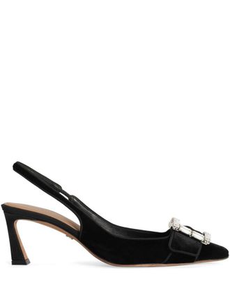 Dolce & Gabbana Velvet Slingback Schoen