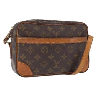 Louis Vuitton Pre-owned Cross Body Bags, female, Brown, Size: ONE SIZE Pre-owned Trocadero 23 Shoulder Bag