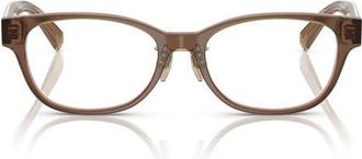 Tiffany & Co. 53mm Pillow Optical Glasses in Pink Brown at Nordstrom