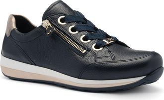 Ara Ollie Lace-Up Sneaker in Blue at Nordstrom, Size 11.5