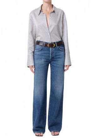 Citizens Of Humanity Annina Lightweight Straight Leg Jeans In Avant