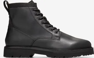 Cole Haan Mens American Classics Plain Toe Waterproof Boots - Black Size 10.5