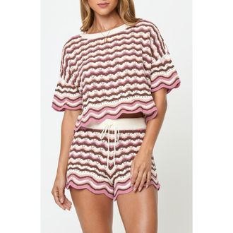 L*Space Sun Chaser Stripe Top in Neapolitan at Nordstrom, Size X-Large