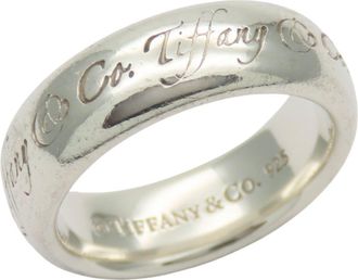 Tiffany & Co. Silver Silver 925 Band Ring (Pre-Owned)