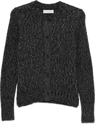 Marc O'Polo Button-up vest - Grijs