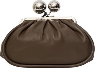 Max Mara Pasticcino Bag - Dames - Clutches - Bruin - ONE Size - Polyester - Tassen