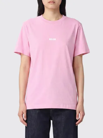 Msgm T-Shirt Woman color Pink