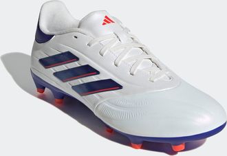 adidas Fussballschuh ADIDAS PERFORMANCE COPA PURE 2 LEAGUE FG, Gr. 44,5, weiss (cloud wei&szlig;, lucid blau, solar rot), Leder, Synthetik, Schuhe Fussballschuh, f
