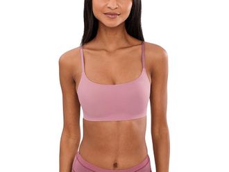 Calvin Klein Underwear Invisibles Microfiber Lightly Lined Bralette Womens Bra Soft Mauve : LG (Womens 12-14)