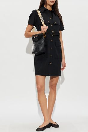 Burberry Bridget Dress, Womens, Black