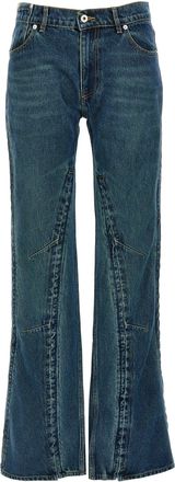 Y / Project Evergreen Hook And Eye Jeans Blu-Donna