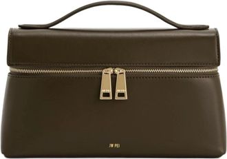 JW PEI Thea Top Handle Bag - Dames - Handtassen - Groen - ONE Size - Leer - Tassen