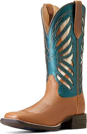 Ariat Womens Longview Square Toe Boots In Buttered Rum