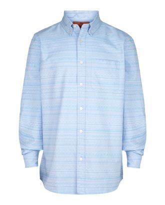 M Missoni Chevron-Pattern Long-Sleeve Button-Down Shirt