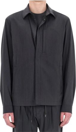 Herno Lichte Jassen - Heren - Zomerjassen - Grijs - XL - Wol - Jassen