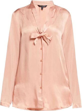 A|X Armani Exchange Camicia - Dames - Overhemden - Roze - S - Overhemden