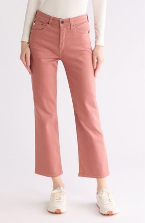 AG - Adriano Goldschmied Kinsley High Waist Wide Leg Jeans in Dusty Blush at Nordstrom Rack, Size 24