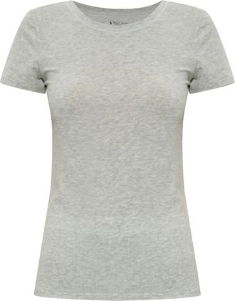 Polo Ralph Lauren Dames, Tops, Grijs, Maat: M Katoen