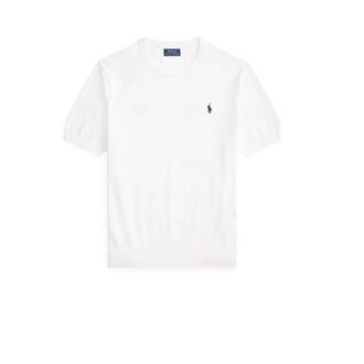 Polo Ralph Lauren Majica - male - Polo Ralph Lauren - Round-neck Knitwear - White - 2XL - Knitwear