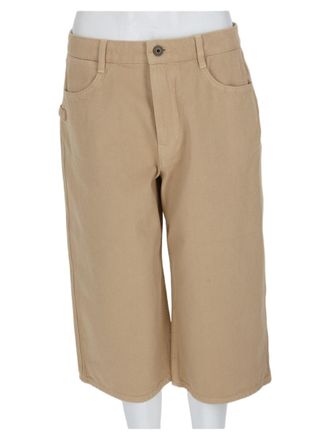 Christophe Lemaire Beige Mid-Length Cotton Shorts