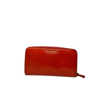 Miu Miu Portafoglio in pelle Pre-owned - - Pre-owned - Donna - Arancione - ONE SIZE