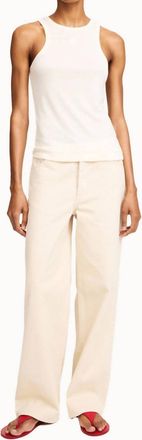 By Malene Birger Womens Lise Tank Top In Soft White