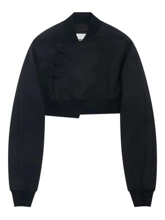 Comme Des Garçons knot-detail jacket - women - Wool - M - Black