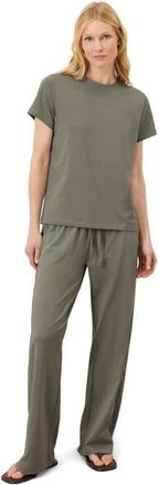 Pact Cool Stretch Lounge Pant Made With Organic Cotton in Dusted Green at Nordstrom, Size Xx-Large