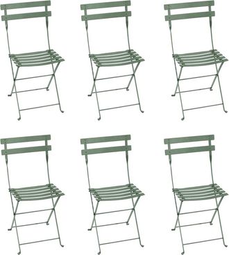 Fermob Bistro Klappstuhl Metall, kaktus (6er-Set)