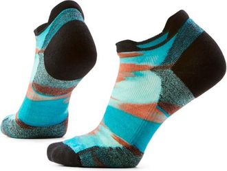 Smartwool Run Targeted Cushion Brushed Prt Low Ankle Laufsocken f&uuml;r Damen | bunt