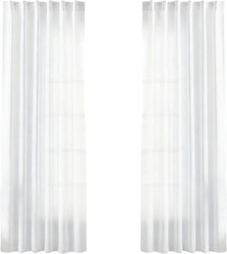 OEM Cortinas Semitransparentes Que Filtran La Luz, 2-blanco W127 214