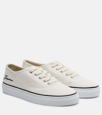 Jacquemus Fefe canvas sneakers