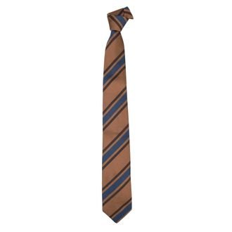 LUIGI BORRELLI NAPOLI Regular Striped Tie - male - Luigi Borrelli Napoli - Ties - Multicolor - ONE SIZE - Accessories