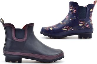 Generic Womens Waterproof Ankle Wellington Boots Ladies Ankle High Welllies Womens Wellingtons Ladies Wellington Boots Waterproof Wellies Textile Lining Rubbe