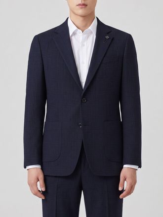 Lardini Blazer a monopetto in misto lana Lardini
