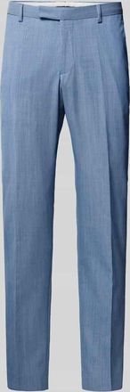 Pierre Cardin Anzughose aus Schurwoll-Mix mit B&uuml;gelfalten in Blau, Gr&ouml;&szlig;e 106