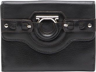 Ferragamo Leather Wallet (Bi-Fold) (Pre-Owned)