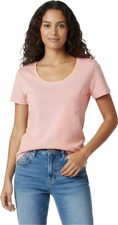 Jack Wills Dames/Dames Fullford borstzak T-shirt (Roze)