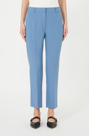 Max Mara Rana Tapered Pants in Light Blue at Nordstrom, Size 12