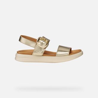 Geox Xand 2s Woman Light Gold, Size: 35