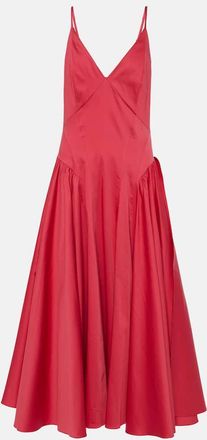 Tove Solene cotton-blend midi dress