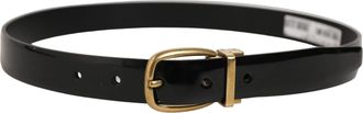 Dolce & Gabbana Classic Leather Belt - Black