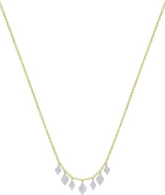 Meira T 14K 0.16 Ct. Tw. Diamond Necklace