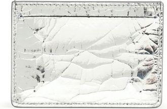 Maison Margiela Zilveren Leren Portemonnee