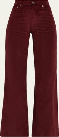 Rag & Bone Skylar High-Rise Corduroy Trousers