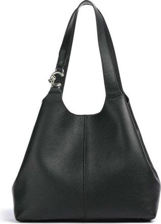 Coccinelle C-Easy Grote Handtas - Dames - Shoppers - Zwart - ONE Size - Leer - Tassen