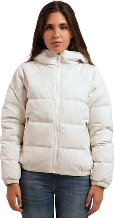 The North Face Nuptse Korte Jas - Dames - Ski Jassen - Wit - XS - Nylon - Fitness