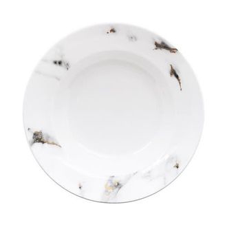 Prouna Marble Venice Fog Soup Bowl in White at Nordstrom